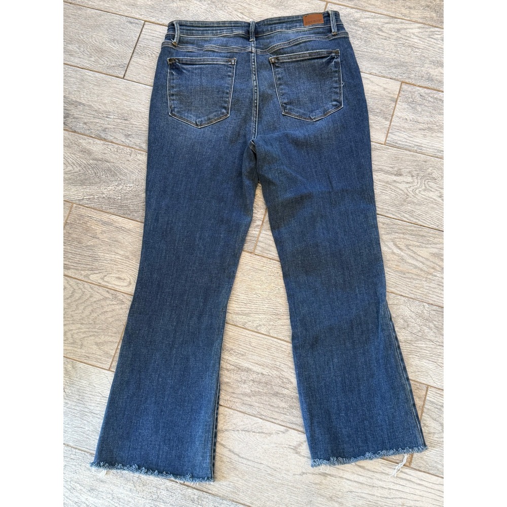 Judy Blue Boot Cut Jeans 13 31 Raw Hem Denim Bootcut Western JB82550DK Jean
